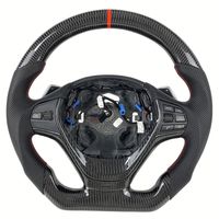 Volant en fibre de carbone pour BMW Led alcantara F20 F21 F52 F30 F31 F34 F10 F11 F07 F18 F06 F12 F13 F01 F02 F26 X6 F16 328i