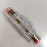 Porte-fusible en ligne AGU de haute qualité, nouveau, en alliage de zinc, borne à vis, verrouillage étanche, 63V DC 60A, amplificateur audio de voiture