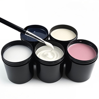 Gel de Construction Épais 1 KG en Vrac, Sans Brûlure, pour Extension d'Ongles Acrylique Poly, Recharge Professionnelle pour Salons – Fournisseur Direct Usine
