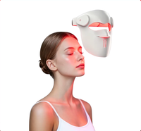 Produits de soin de la peau de beauté en gros d'usine, infrarouge 850 nm pour l'enveloppement, masque facial LED de beauté nocturne Bio medicube, collagène