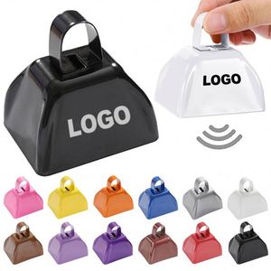 Campana de Metal Personalizada con Logotipo y Asas, Campanas de Acero para Animar, Campana Personalizada para Eventos Deportivos, Regalos Promocionales para Fiestas - Product Image 1