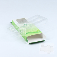 Boîte d'emballage de câble de données USB rectangle personnalisé papier artisanal avec doublure en éponge plastification mate insertion plastique découpée cintre pour fenêtre