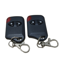Émetteur RF sans fil à 2 touches Duplicateur Serrure de porte électrique automatique Télécommande de voiture Fréquence 433MHz pour garage