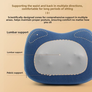 Factory Waist Massager Hot Compress Lumbar <b>Support</b> <b>Hip</b> & Leg Massage Pillow Portable Magic Tool - Product Image 2