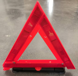 Triángulo de Advertencia de Seguridad Reflectante para Automóviles, Camiones y Motocicletas, Homologado por Emark Americano, para Emergencias en Carretera - Product Image 2