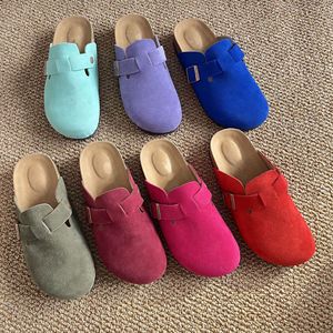 รองเท้า <span class=keywords><strong>Birkenstock</strong></span> ไซส์ใหญ่สำหรับผู้หญิง สไตล์ใหม่สำหรับฤดูใบไม้ผลิและฤดูใบไม้ร่วง น้ำหนักเบา พื้นยางกันลื่น พร้อมหัวเข็มขัด เหมาะสำหรับการค้าระหว่างประเทศ - Product Image 2