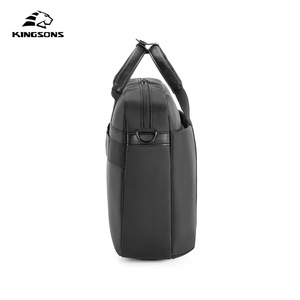 Kingsons Business Laptop Bag 15.6 Inch Polyester <b>Briefcase</b> With Zipper Front Pocket For Office And Travel - Product Image 2