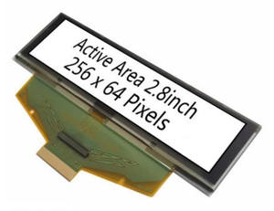 2,8-дюймовый OLED-дисплей 256x64 пикселей, бело-сине-желтый, маленький OLED-экран, 30-контактный, SSD1322U, 3-/4-проводной SPI I2C, PMOLED-панель - Product Image 3