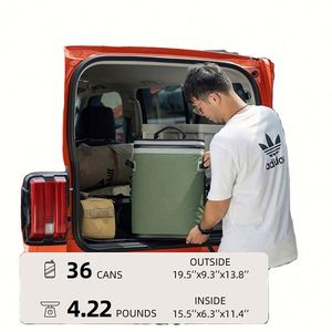 Leak-Proof Soft Sided <b>Backpack</b> <b>Cooler</b> Insulated <b>Cooler</b> <b>Backpack</b> 36 Cans for Camping Fishing Party Picnic Waterproof <b>Cooler</b> Bag - Product Image 6