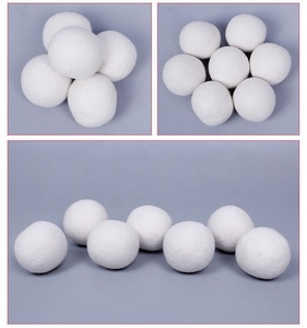 ウール乾燥ボール卸売 天然フェルトボール 100%ウール工場製染色ボール - Product Image 6