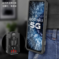 Étui de protection multifonction pour imprimante 3d, produit robuste, double couche, pour Vivo V19, avec support à clip