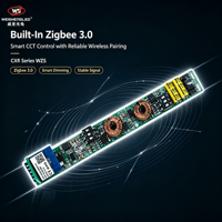 Driver LED à courant constant Zigbee 10-42VDC 2CH*(150-500mA) 1.5-21W CXR-21A-2(WZS)