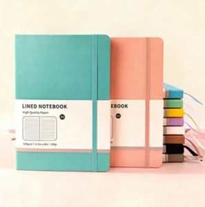 A5 Hardcover Banded Planner Notebook Business Meeting <b>Notepad</b> Thoughtful Student - Product Image 4