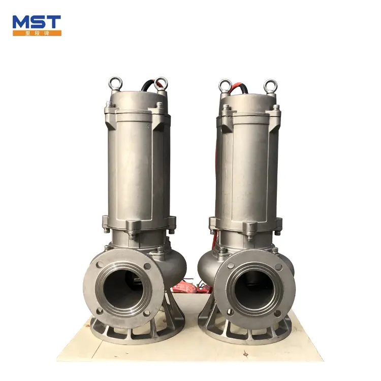 Pompa sommergibile per acque luride di resistenza alla corrosione dell'acciaio inossidabile di 250 m3/h per il trattamento delle acque reflue