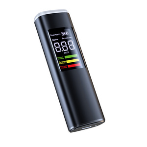 Probador de alcohol portátil, sensor de celda de combustible, batería de litio de 150mAh, pantalla LED, respuesta rápida para la prevención de la conducción en estado de ebriedad - Product Image 1