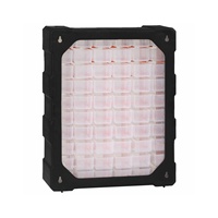 Armoire de rangement en plastique à 60 tiroirs, organisateur multi-usages pour la maison, le garage, le bricolage, l'artisanat, le salon, boîte à bijoux pour la maison