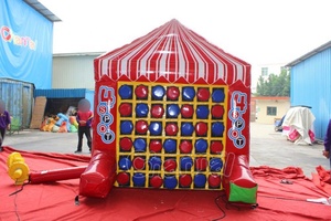 Giochi Gonfiabili 4 in 1: Tris e Tic Tac Toe su 2 Lati per Feste e Divertimento - Product Image 4