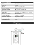 LANBON Tuya Wifi Zigbee Smart Living Wifi Mesh L9 LCD Touch 1 Gang Dimmer Smart Switch Bekerja dengan Alexa & Google Home untuk Villa