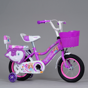 QUQI Vélo pour filles de couleur rose Princesse <span class=keywords><strong>12</strong></span> pouces 16 pouces 20 pouces Vélo pour enfants Vélo pour bébé Vélo pour enfants de 3 à <span class=keywords><strong>12</strong></span> ans - Product Image 1