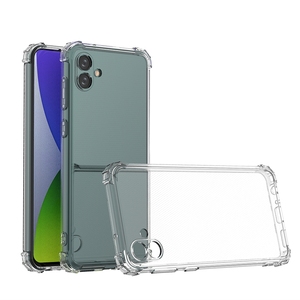 Funda para Samsung A04, Transparente, Antigolpes, con Esquinas Reforzadas, Delgada, Flexible, de TPU Suave para Samsung <span class=keywords><strong>Galaxy</strong></span> A04 - Product Image 1