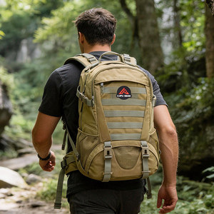 27L Tactical <b>Backpack</b> Camouflage Nylon Unisex Outdoor Carry 900D Oxford Waterproof - Product Image 4