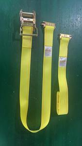 <span class=keywords><strong>2</strong></span>インチヘビーデューティーイエローEトラックラチェットストラップスプリングE継手付き - Product Image 3