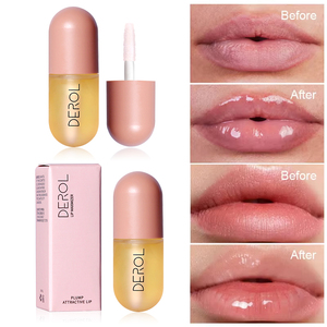 Le sérum pour les lèvres volumateur instantané au collagène longue durée augmente le <span class=keywords><strong>volume</strong></span> des lèvres rouges à lèvres tasses antiadhésives dodues cosmétiques pour les lèvres sexy - Product Image 4