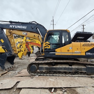 Excavadora Usada Hyundai 225LC-9T con Pintura Original y Transporte Gratuito, Maquinaria Pesada de Ingeniería, Excavadoras de Orugas Usadas - Product Image 1