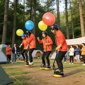 Jeux gonflables professionnels pour événements, jeux gonflables à ballons, multijoueurs pour enfants, jeux de team building en plein air - Product Image 2