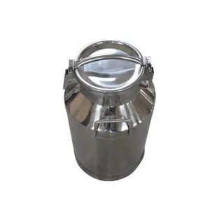 High Productivity Aluminum Milk Can Transportation New Used Condition Stainless Steel Bucket Farms Retail 25L