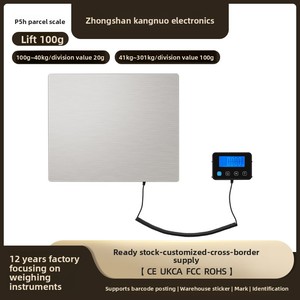 外国貿易ステンレス鋼P5H小包計量器300kg容量ペットエクスプレス用ポータブル電子表示20g/100g精度 - Product Image 5