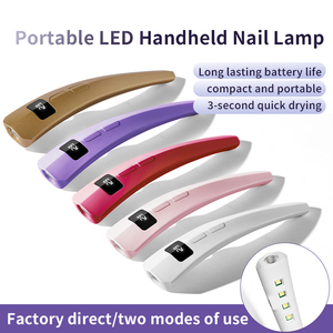 Lámpara de Uñas Mini de Secado Rápido, Compacta con 4 LED, Curado Eficiente de Gel, Batería Potente, Herramienta Portátil de Manicura OEM, Venta al Por Mayor - Product Image 4