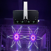 Proyector de Luz Láser RGB de Alta Calidad, 35/40kpps, Galvanómetro, IP65 Impermeable, DMX ILDA, 15W/21W, Aluminio, para Discotecas, Eventos, DJ, Club
