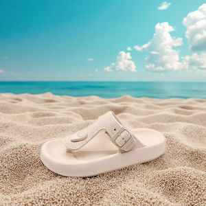 Erkek yaz yumuşak taban <span class=keywords><strong>Flip</strong></span>-flop terlik nefes ve esnek platformu plaj rahat terlik kaymaz tasarım - Product Image 4