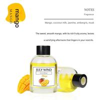 Vente directe d'usine, diffuseurs sans flamme parfumés aux senteurs florales et fruitées, bouteilles en verre d'aromathérapie, longue durée, sans alcool, pour l'intérieur