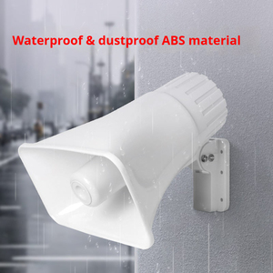 30w للماء إنذار بوق الإنذار المتكلم الأبيض في الهواء الطلق القرن المتكلم بصوت عال مكبرات صوت صفارة الإنذار - Product Image 4