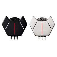 Accessoires de golf en gros nouveau design choix multiples marqueur de balle de golf en métal personnalisé 25 mm pince à chapeau magnétique