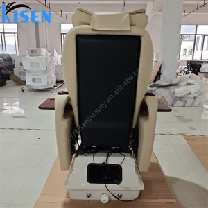 KISEN Multifunction Salon Equipment Manicure Nail Salon Station Kneading Massage Foot Bowl Spa Electric Massage Pedicure Chairs - Product Image 5