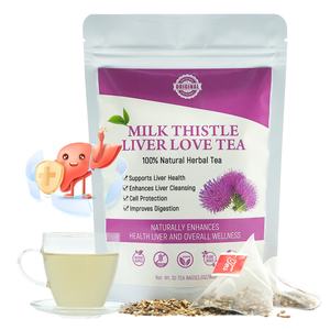 Chinaherbs Livraison Rapide 100% Pur Graines de Chardon-Marie Premium Torréfiées Thé pour les Reins et le Foie Thé de Soin du Foie au Chardon-Marie - Product Image 1