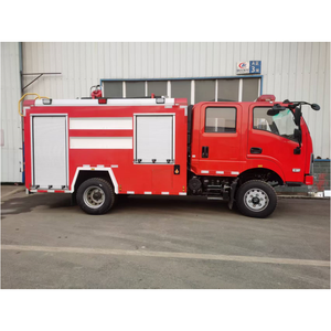 Camión de Bomberos DongFeng Nuevo, Ligero, 4x4, con Tanque de Agua y Espuma de 2000L, para Rescate - Product Image 1