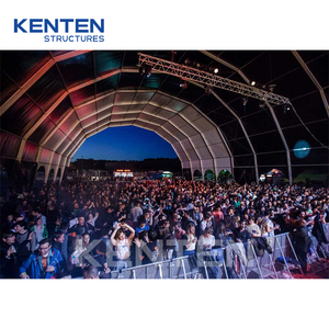 Tente de Scène Personnalisable Grande Capacité pour Festival Holi, Tente de Concert Ovale Transparente pour 7000 Personnes, Tente d'Événements Disco en Aluminium pour Raves - Product Image 3