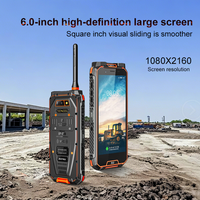 Teléfono Robusto 5G con Certificación ATEX Alternativa Ex, Dispositivo de Comunicación por Radio DMR, AORO M5 5G Android 12 LCD SOS CDMA LTE GSM