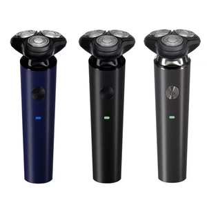 Afeitadora de seguridad de triple hoja para hombres, Afeitadora eléctrica recargable impermeable de bajo ruido para hombres - Product Image 2