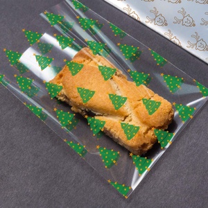 Bolsas <span class=keywords><strong>de</strong></span> regalo <span class=keywords><strong>de</strong></span> palomitas <span class=keywords><strong>de</strong></span> maíz para <span class=keywords><strong>Navidad</strong></span>, 100 unidades, bolsas <span class=keywords><strong>de</strong></span> celofán transparentes con 100 unidades <span class=keywords><strong>de</strong></span> lazos giratorios - Product Image 4