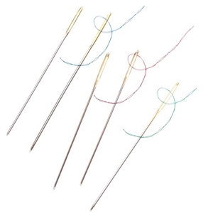 30pcs Cross Stitch kim với thép không gỉ threader DIY thêu tay may kim trong hộp trong suốt - Product Image 3