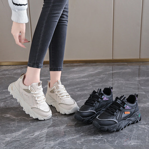 Zapatillas con cordones de suela suave y tacto agradable para mujer, estilo nuevo invierno 2024, transpirables, que estilizan el pie y combinan con todo. - Product Image 3