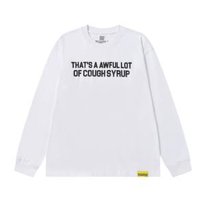 Sweat-shirt décontracté ALOCS COUGH, style classique, broderie minimaliste du logo, style streetwear, tendance urbaine, <span class=keywords><strong>tenue</strong></span> quotidienne - Product Image 4