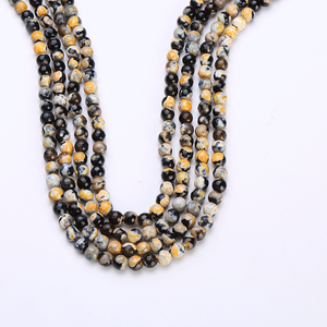 ลูกปัดพลอยอาเกตธรรมชาติทรงบริลเลียนท์คัท 2078 สำหรับทำเครื่องประดับ ขนาด 8 มม. และตัวเลือกความสูงของสินค้า 3 มม. - Product Image 6