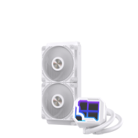 Refroidisseur de processeur de jeu ARGB 2026, radiateur liquide PWM LED, 12V, boîtier d'ordinateur, ventilateurs de refroidissement par eau, compatible Intel AMD