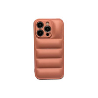 Coque de téléphone créative style doudoune antichoc pour iPhone 18 17 Pro Max 16 15 14 13 avec logo imprimé – Vente en gros